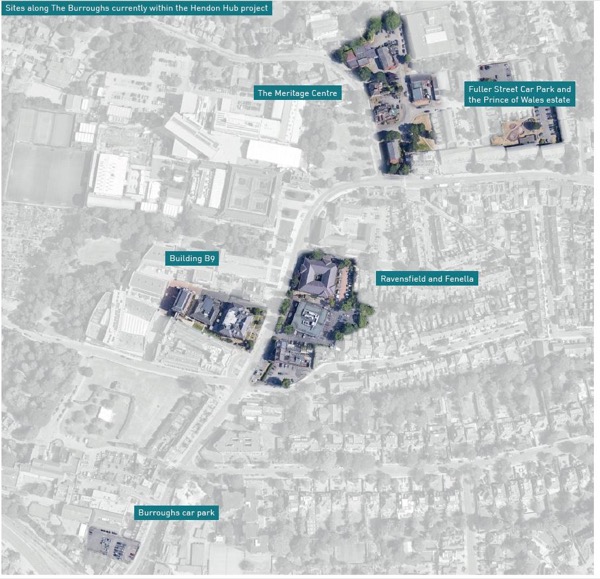 02 Sites within Hendon Hub 1